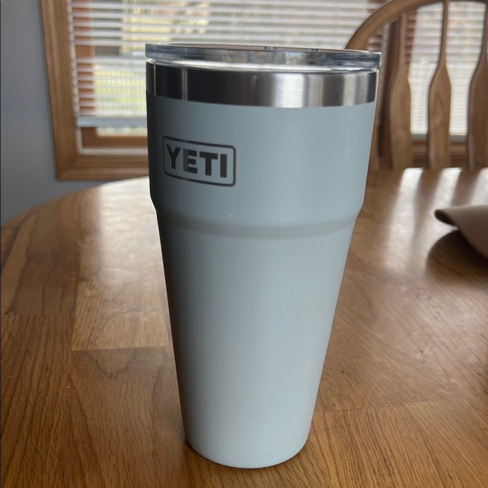 YETI Light Gray Tumbler